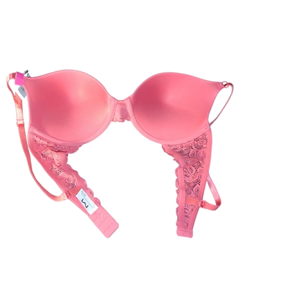 Maidenform Pinkish/Orange 38C Pushup Bra - Picture 3 of 9